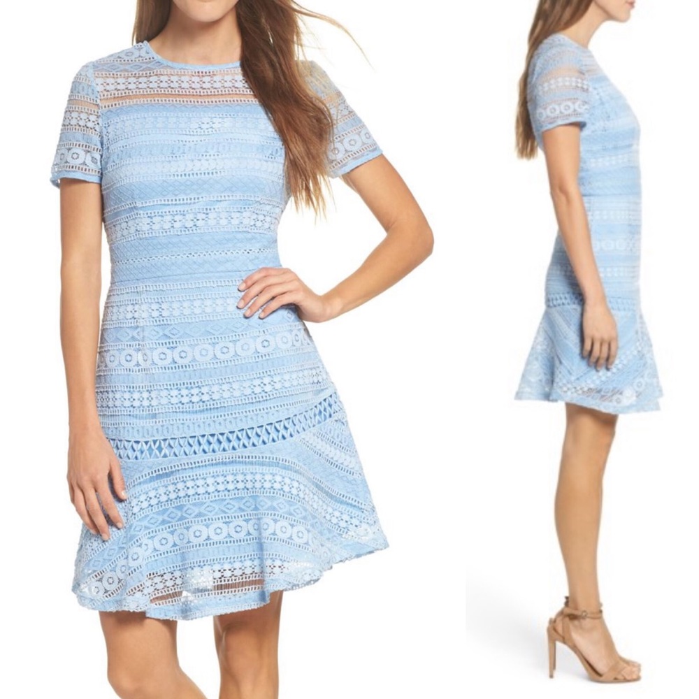 Blue lace dress Chelsea28 Blue lace dress size L